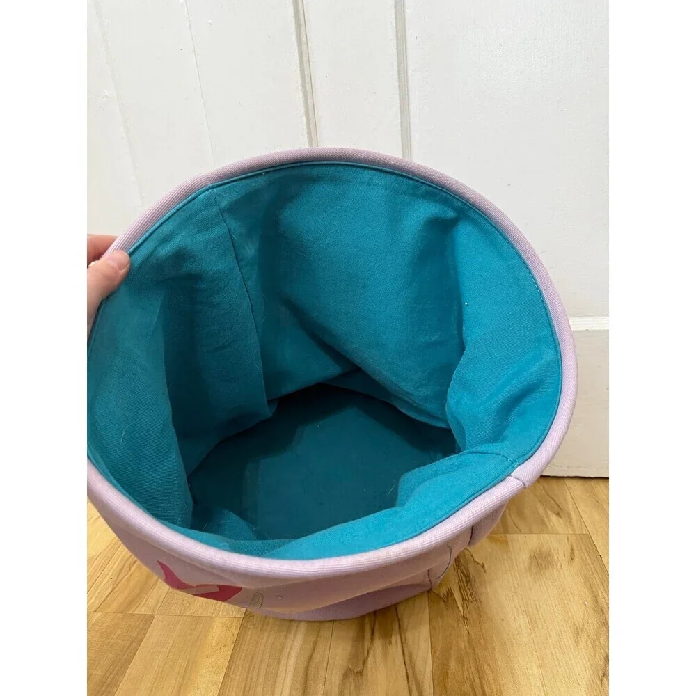 Mermaid Fabric Storage Bin / Toy Organizer
